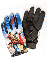 Load image into Gallery viewer, Iron Maiden Moto Gloves