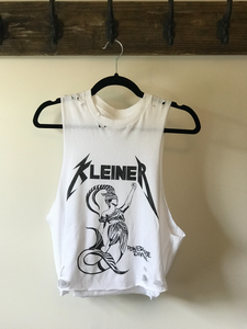 Kleiner Powerhouse White Distressed Tank