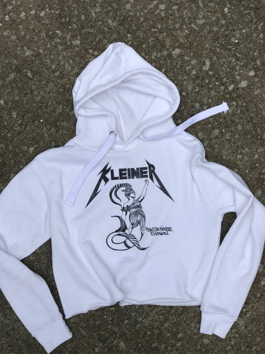 KLEINER CROP HOODIE